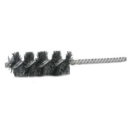 Weiler 7/8" Nylox Power Tube Brush, .040/80SC Fill, 2-1/2" Brush Length 21976